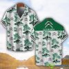 Citroen Tropical Coconut Pattern Combo 3D Hawaiian Shirt And Shorts Product Photo 1