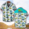 Claas Tropical Coconut Pattern Combo 3D Hawaiian Shirt And Shorts Product Photo 1