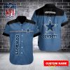 Dallas Cowboys Personalized Button Hawaiian Shirt Product Photo 1