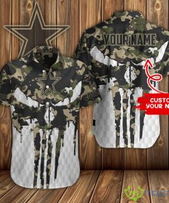 Dallas Cowboys Personalized Button Hawaiian Shirt NFL Team Shirt Product Photo 1