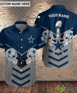 Dallas Cowboys Personalized Button Hawaiian Shirt Team Trending Shirt Product Photo 1