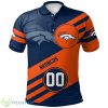 Denver Broncos Grunge Custom Number 3D Polo Shirt Gift Ideas For Sport Season Product Photo 1