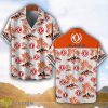 Dongfeng Orange Coconut Pattern Combo 3D Hawaiian Shirt And Shorts Product Photo 1