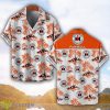 Farmall Orange Coconut Pattern Combo 3D Hawaiian Shirt And Shorts Product Photo 1