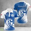 FC Schalke 04 3D All Over Printed Polo Shirt Sport Polo Team Product Photo 1