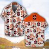 Gilera Motorcycles Orange Coconut Pattern Combo 3D Hawaiian Shirt And Shorts Product Photo 1