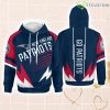 Go New England Patriots! Pullover Hoodie Limited Edition 3D All Over Print For Men And Women Product Photo 1