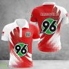 Hannover 96 3D All Over Printed Polo Shirt Sport Polo Team Product Photo 1