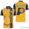Indiana Pacers NBA Vertical Team Name Team Logo Background Printed 3D Polo Shirt For Fans Product Photo 1