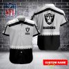 Las Vegas Raiders Personalized Button Hawaiian Shirt NFL Team Shirt Product Photo 1
