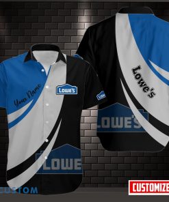 Lowe's Unique Gift For Fans 3d Hawaiian Shirt Personalized Name Product Photo 1