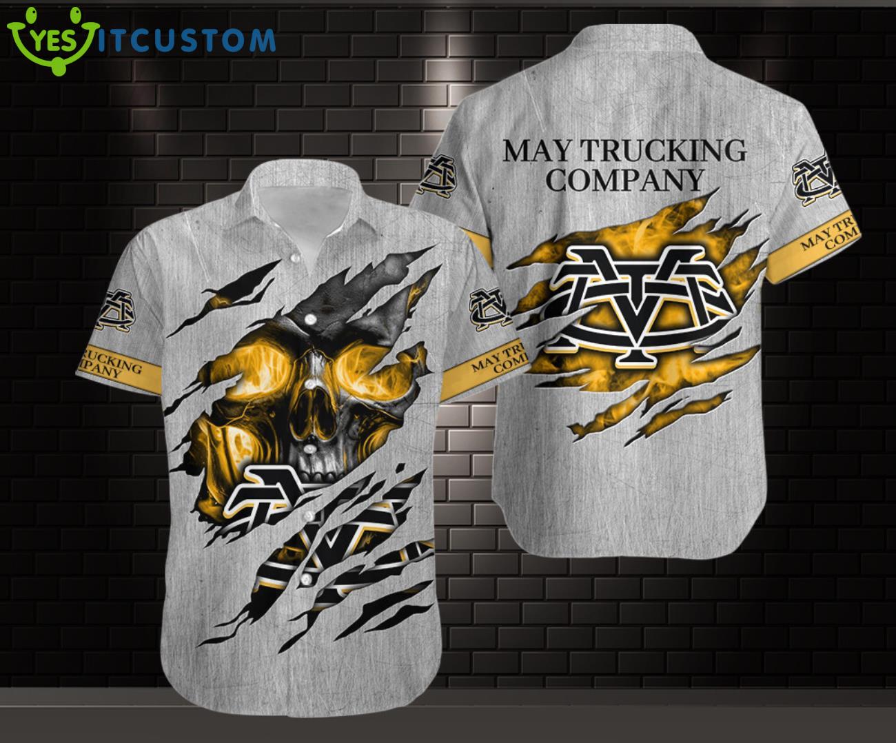 May Trucking Company Hawaii Shirt Unique Logo Brand Shirt For Fans 2 May Trucking Company Hawaii Shirt Unique Logo Brand Shirt For Fans Product Photo 1