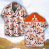 Mitsubishi Fuso Orange Coconut Pattern Combo 3D Hawaiian Shirt And Shorts Product Photo 1