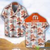 Mopar Orange Coconut Pattern Combo 3D Hawaiian Shirt And Shorts Product Photo 1