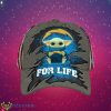 NFL Los Angeles Chargers Logo Design Baby Yoda For Life Gifts For Fans Full Over Print Cap Product Photo 1