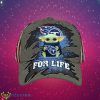NFL Tennessee Titans Logo Design Baby Yoda For Life Gifts For Fans Full Over Print Cap Product Photo 1