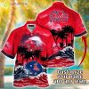 Ole Miss Rebels NCAA Team Logo Custom Name 3D Hawaiian Shirt Gift Ideas Product Photo 1