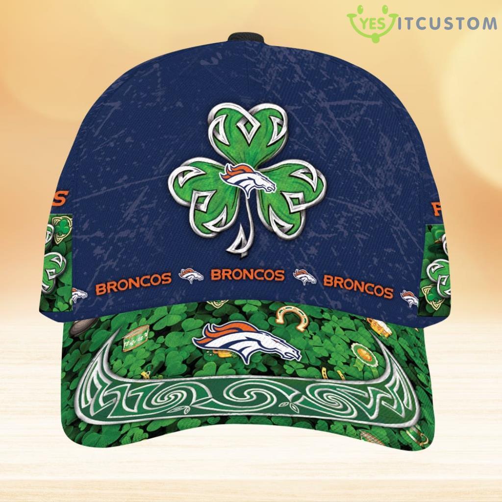 Personalized Denver Broncos St Patrick's Day All Over Print 3D Classic Cap 2 personalized denver broncos st patricks day all over print 3d classic cap