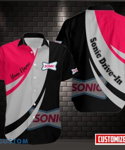 Personalized Name Sonic Drive-In Unique Gift For Fans 3d Hawaiian Shirt Product Photo 1