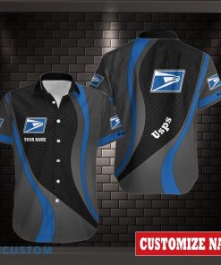 Personalized Name Usps Unique Gift For Fans 3d Hawaiian Shirt Product Photo 1