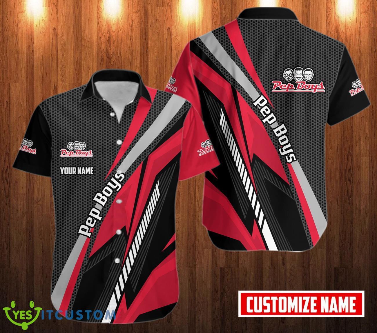 Personalized Pep Boys Lover Shirt 3d Hawaiian Shirt 2 Personalized Pep Boys Lover Shirt 3d Hawaiian Shirt Product Photo 1