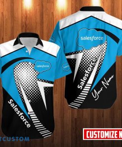 Personalized Salesforce Unique Gift For Fans 3d Hawaiian Shirt Product Photo 1