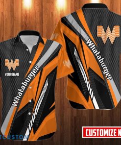 Personalized Whataburger Unique Gift For Fans 3d Hawaiian Shirt Product Photo 1