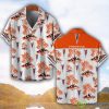 Pontiac Orange Coconut Pattern Combo 3D Hawaiian Shirt And Shorts Product Photo 1
