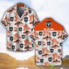 Ram Truck Orange Coconut Pattern Combo 3D Hawaiian Shirt And Shorts Product Photo 1