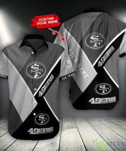San Francisco 49ers Personalized Button Hawaiian Shirt Gift Ideas Product Photo 1