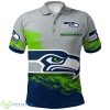 Seattle Seahawks Grunge 3D Polo Shirt Gift Ideas For Sport Season Product Photo 1