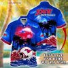 SMU Mustangs NCAA Team Logo Custom Name 3D Hawaiian Shirt Gift Ideas Product Photo 1