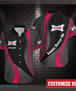 Sonic Drive-In Unique Gift For Fans 3d Hawaiian Shirt Personalized Name Product Photo 1