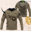 Tennessee Titans NFL Camo Hunting Hoodie 3D All Over Print Product Photo 1
