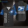 USPS Hawaii Shirt Unique Logo Brand Broken Hawaiian Shirt Product Photo 1