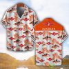 Zundapp Orange Coconut Pattern Combo 3D Hawaiian Shirt And Shorts Product Photo 1