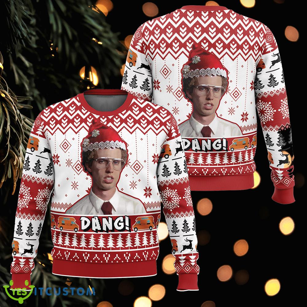 Dang! Napoleon Dynamite Ugly Christmas Sweater Gift For Adult 3 Dang! Napoleon Dynamite Ugly Christmas Sweater Gift For Adult - Dang! Napoleon Dynamite Ugly Christmas Sweater Gift For Adult