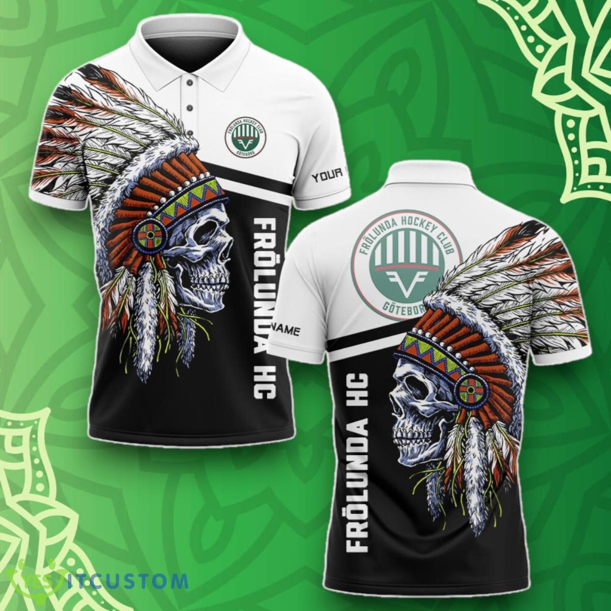 Frolunda HC Polo Shirt Custom Name Style Gift For Men And Women 2 Frolunda HC Polo Shirt Custom Name Style Gift For Men And Women Product Photo 1