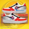 Grateful Dead Band Air Force 1 Shoes Brand Gift Sneakers Fans AF1 Sneaker Custom Name - Grateful Dead Band Air Force 1 Shoes Style 1