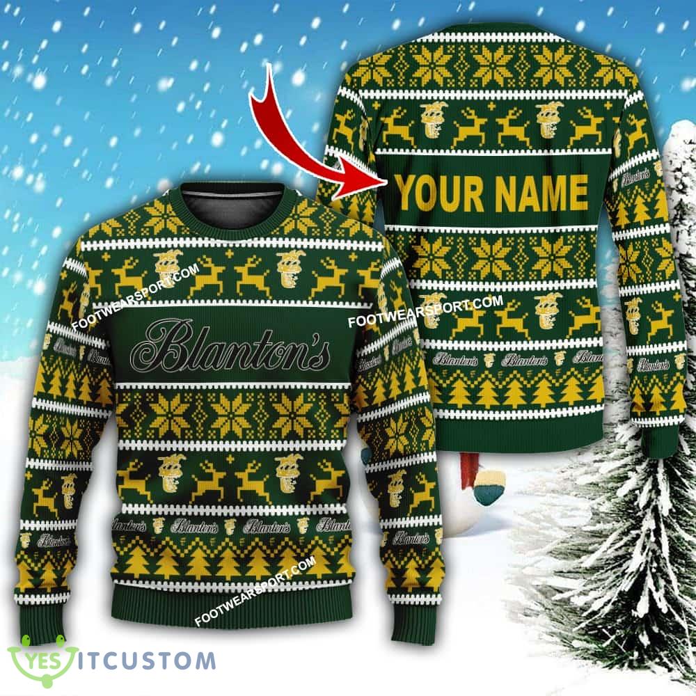 Personalized Blanton’s Bourbon Whiskey Knitted Christmas Sweater Gift For Adult 3 Personalized Blanton’s Bourbon Whiskey Knitted Christmas Sweater Gift For Adult - Personalized Blanton’s Bourbon Whiskey Knitted Christmas Sweater Gift For Adult