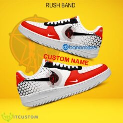 Rush Band Air Force 1 Shoes Brand Gift Sneakers Fans AF1 Sneaker Custom Name - Rush Band Air Force 1 Shoes Style 2