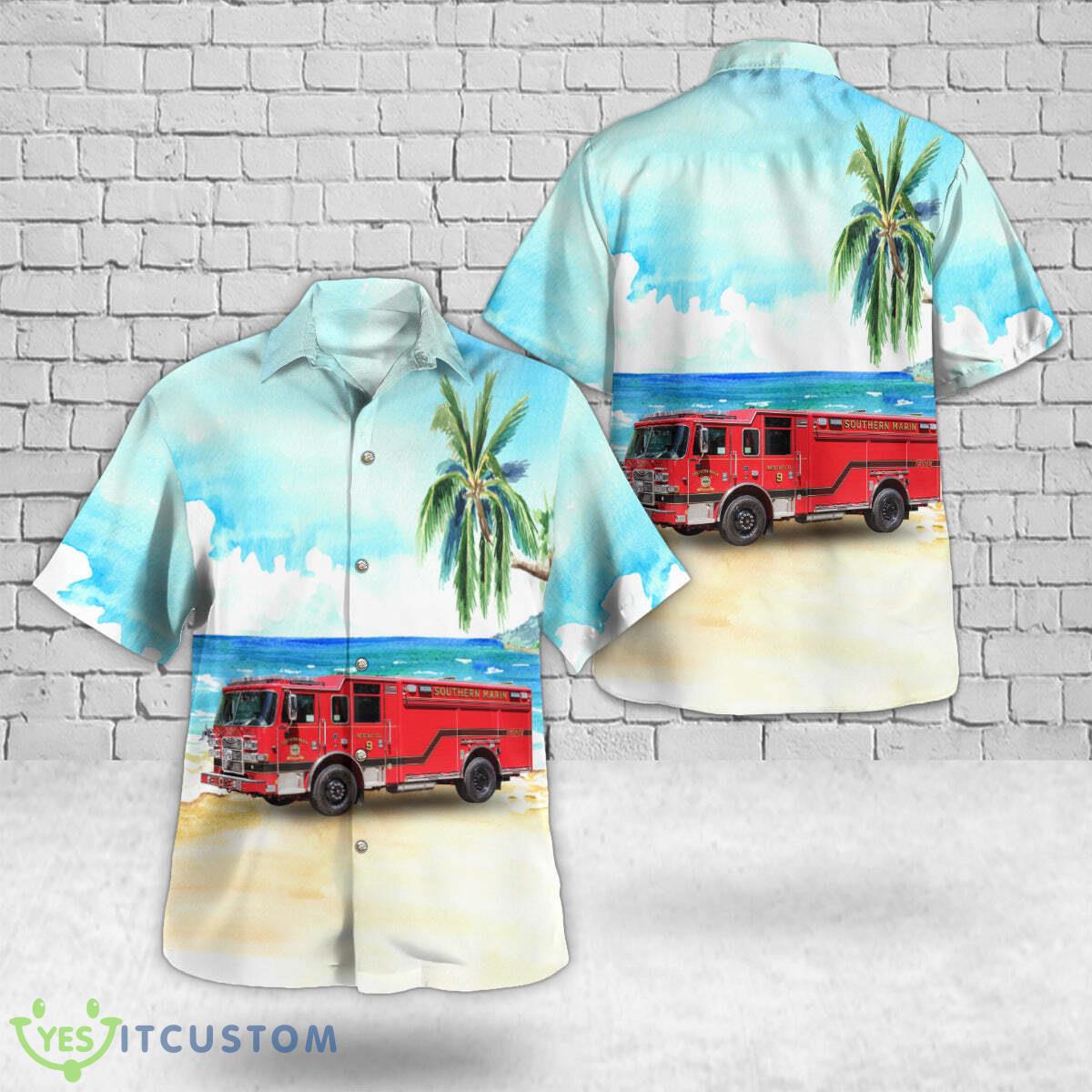 Sausalito California Southern Marin Fire District Rescue 9 Hawaiian Shirt For Men Women Summer 2 Sausalito California Southern Marin Fire District Rescue 9 Hawaiian Shirt For Men Women Summer - Sausalito California Southern Marin Fire District Rescue 9 Hawaiian Shirt For Men Women Summer