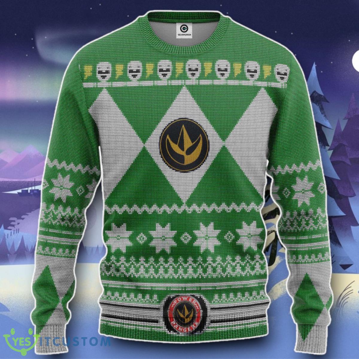 3D Mighty Morphin Green Power Ranger Custom Ugly Christmas Sweater Special Gift For Loved Ones 5 3D Mighty Morphin Green Power Ranger Custom Ugly Christmas Sweater Special Gift For Loved Ones Product Photo 1