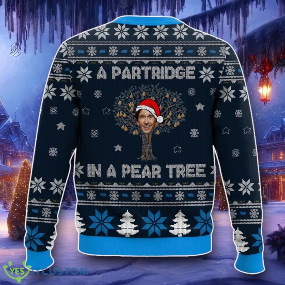 Alan Partridge In A Pear Tree Christmas Ugly 3D Sweater Unique Gift 6 Alan Partridge In A Pear Tree Christmas Ugly 3D Sweater Unique Gift Product Photo 2