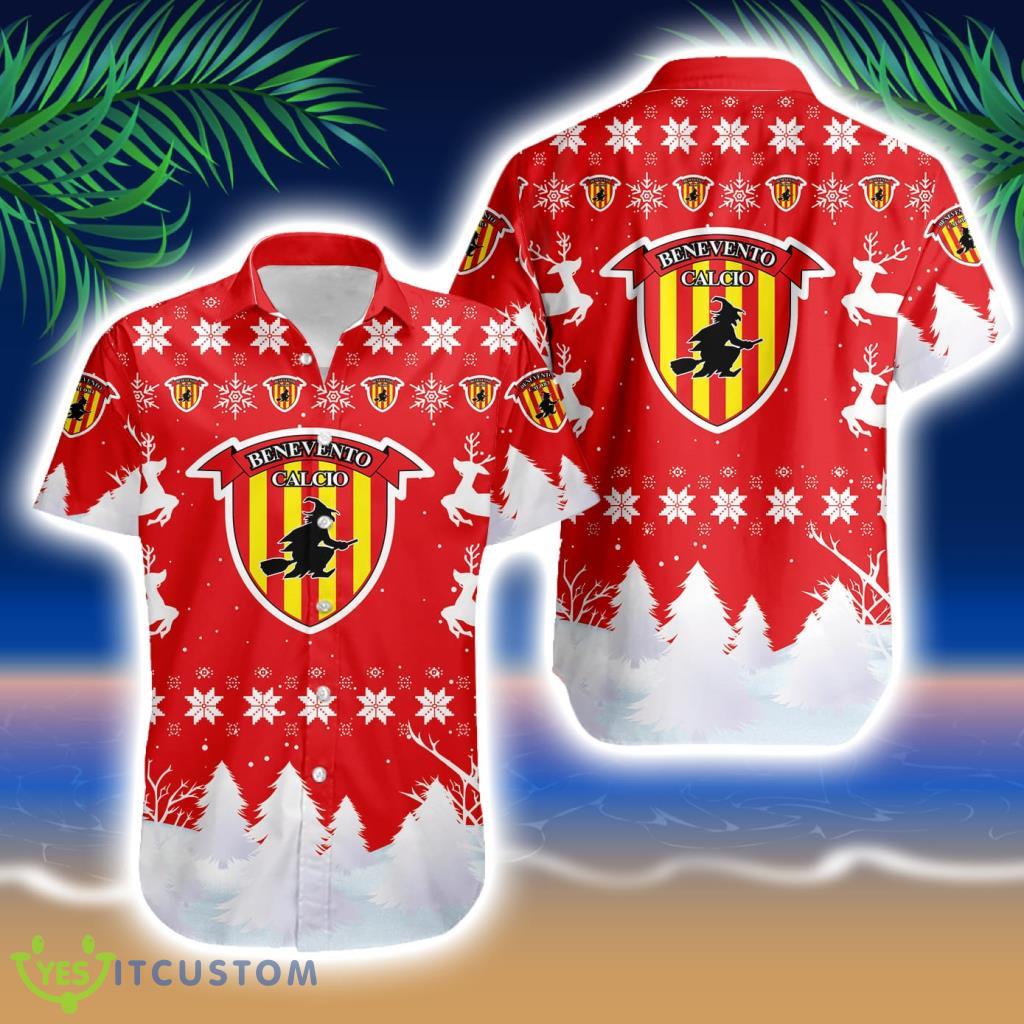 Benevento Snowflake Christmas Pattern Tropical Hawaiian Shirt New 2 Benevento Snowflake Christmas Pattern Tropical Hawaiian Shirt New Product Photo 1