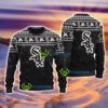 Chicago White Sox MLB Knitting Pattern Christmas Tree Pine Happy Ugly Sweater Merry Chistmas Product Photo 1
