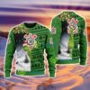 Corinthians Paulista The Grinch Christmas Pattern Flower And Snow Ugly Sweater 3D Product Photo 1