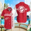 Detroit Red Wings Hawaiian Shirt Custom Name Best Gift Product Photo 1