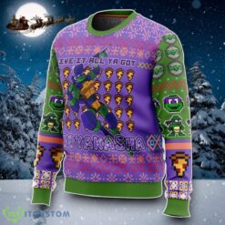 Donatello Rise Of The Teenage Mutant Ninja Turtles Ugly Christmas Sweater A Luxurious Gift Product Photo 2