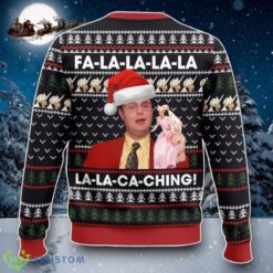 Dwight Schrute Office FA La La La La La La-Ca-Ching Christmas Ugly Sweater A Luxurious Gift Product Photo 2